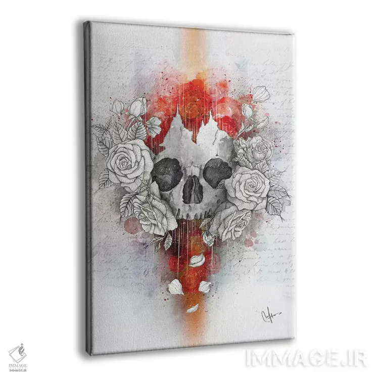 تابلو دکوراتیو بگذار زندگی نو آغاز شود اثر مارین لوپ - نمای پرسپکتیو محصول