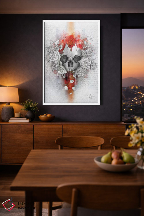 تابلو دکوراتیو بگذار زندگی نو آغاز شود اثر مارین لوپ - D4W