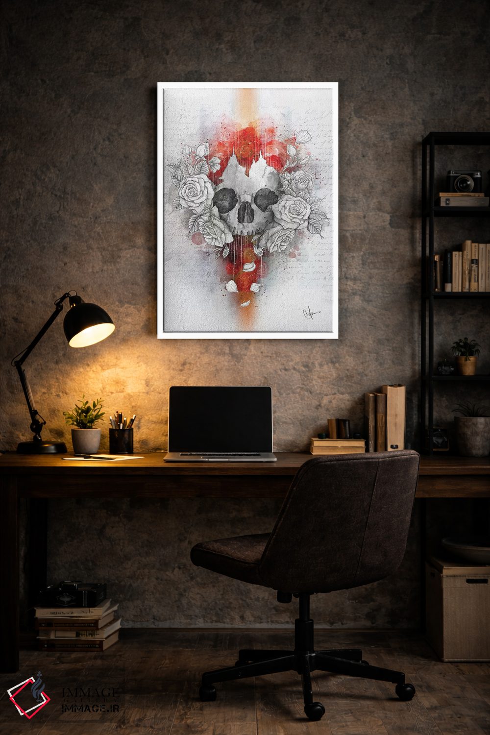 تابلو دکوراتیو بگذار زندگی نو آغاز شود اثر مارین لوپ - D6W