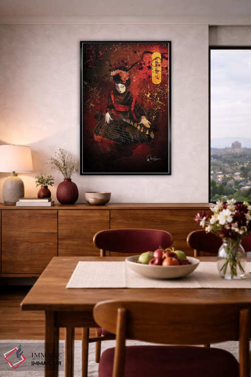 تابلو دکوراتیو اوکایری اثر مارین لوپ - D5B