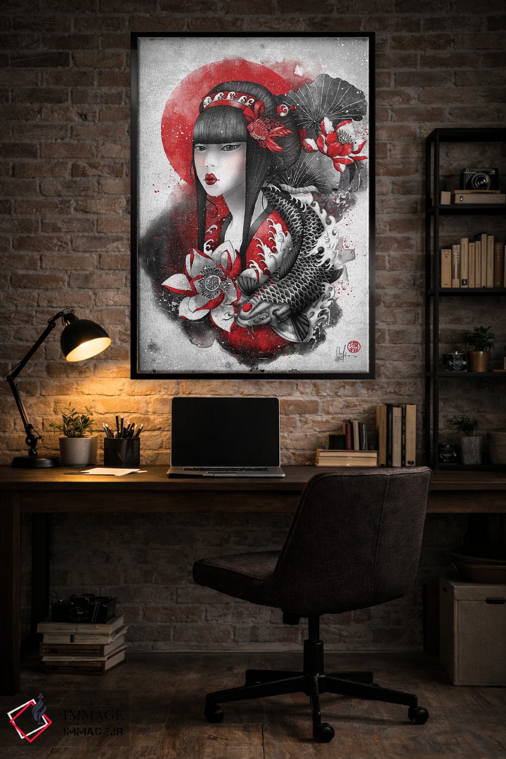 تابلو دکوراتیو میزو اثر مارین لوپ - D4B