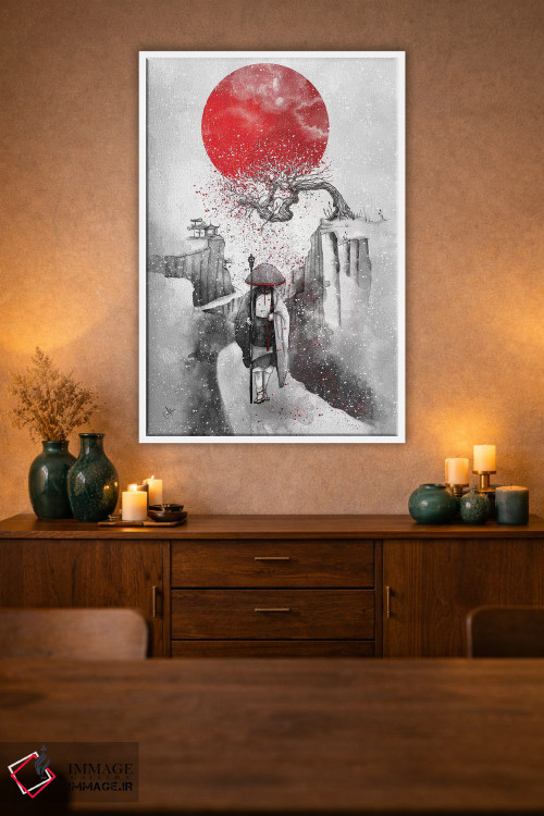 تابلو دکوراتیو سفر اثر مارین لوپ - D1W