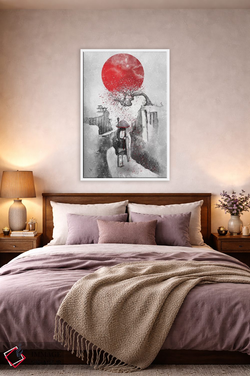 تابلو دکوراتیو سفر اثر مارین لوپ - D3W