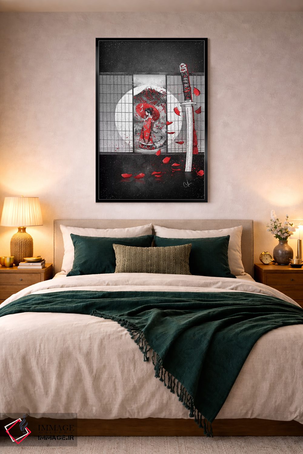 تابلو دکوراتیو انتظار اثر مارین لوپ - D5B