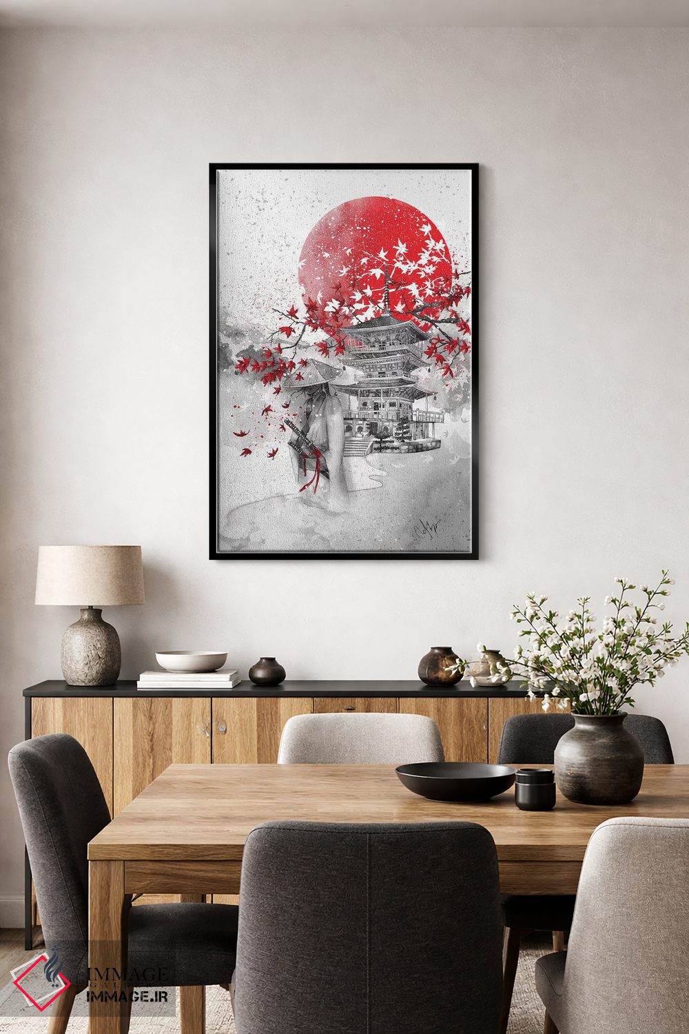 تابلو دکوراتیو راه جنگجو اثر مارین لوپ - D3B