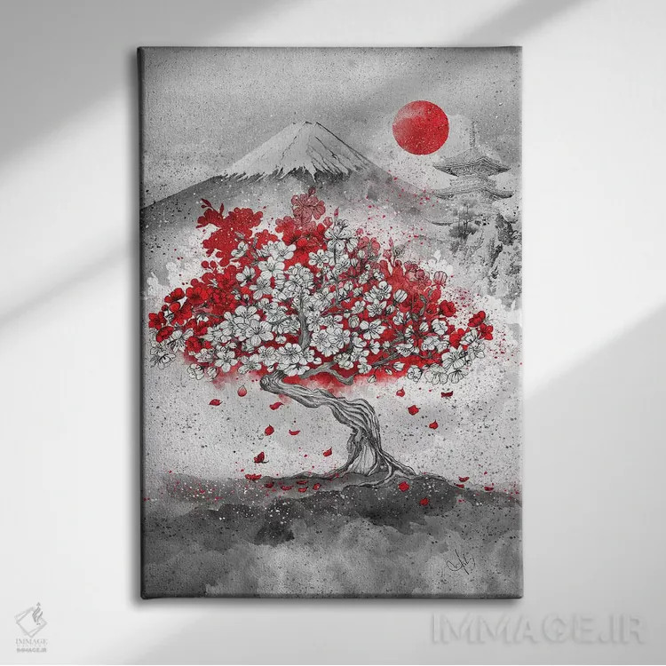 تابلو دکوراتیو همه آن ها بی نقص اند اثر مارین لوپ - نمای روبهرو روی دیوار