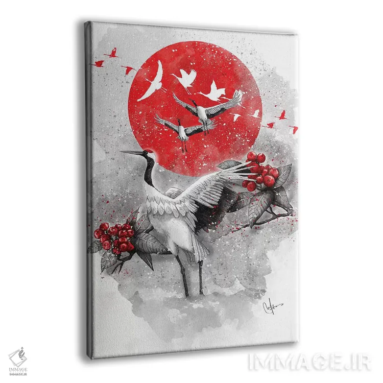 تابلو دکوراتیو تسورو اثر مارین لوپ - نمای پرسپکتیو محصول