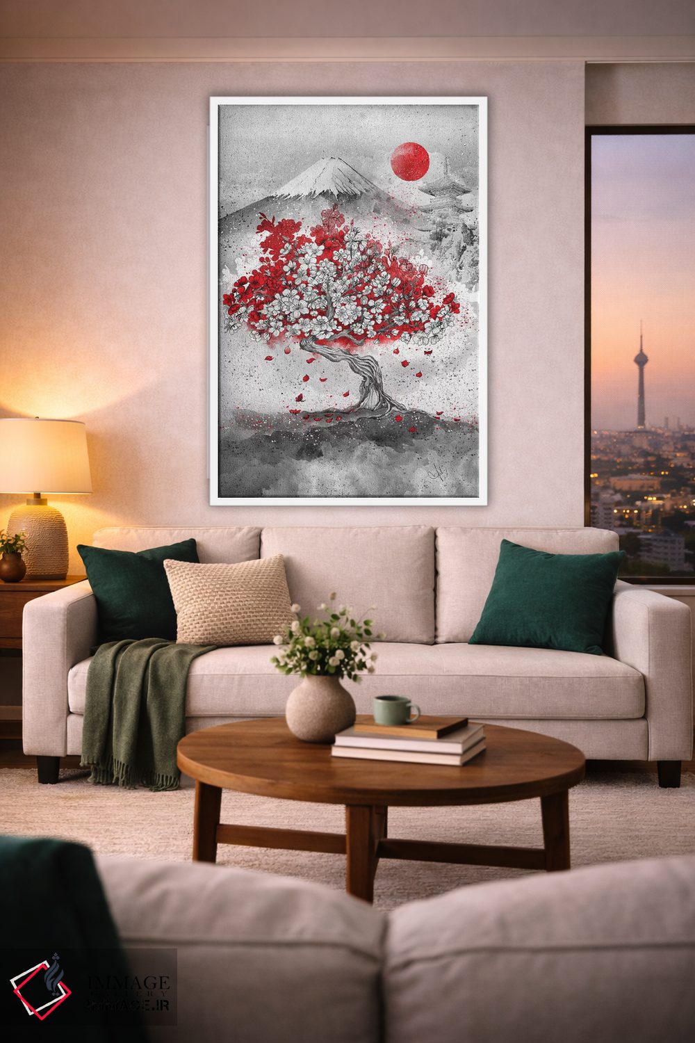 تابلو دکوراتیو همه آن ها بی نقص اند اثر مارین لوپ - D1W