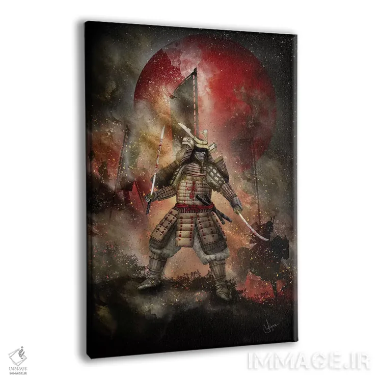 تابلو دکوراتیو بانزای ۲ اثر مارین لوپ - نمای پرسپکتیو محصول