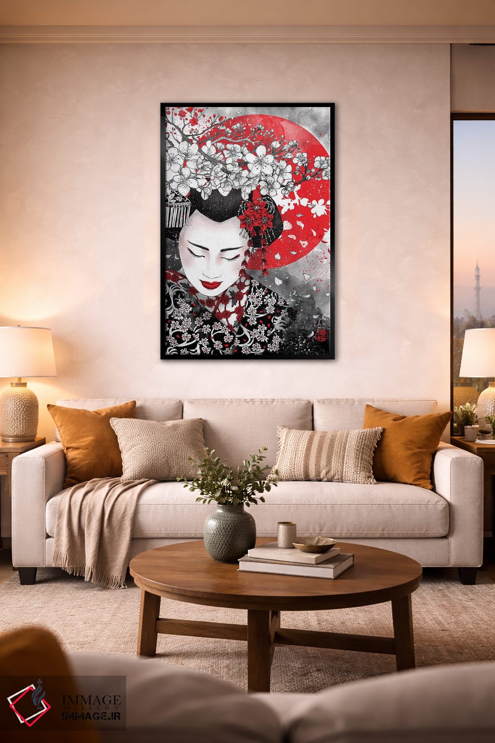 تابلو دکوراتیو سکوت طلاست اثر مارین لوپ - D2B