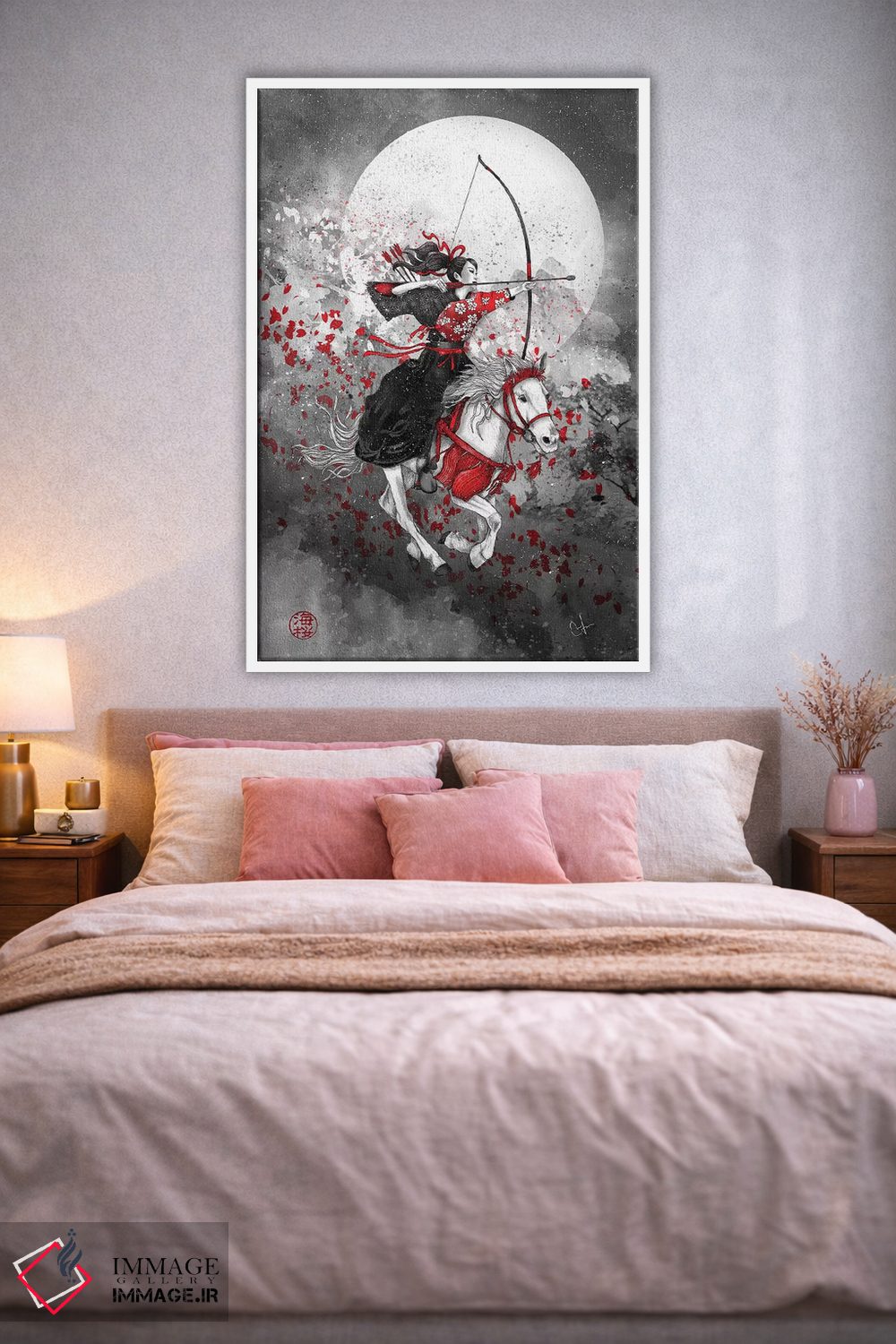 تابلو دکوراتیو یابوسامه اثر مارین لوپ - D2W