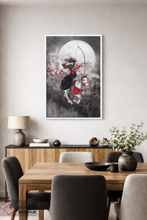 تابلو دکوراتیو یابوسامه اثر مارین لوپ - D3W