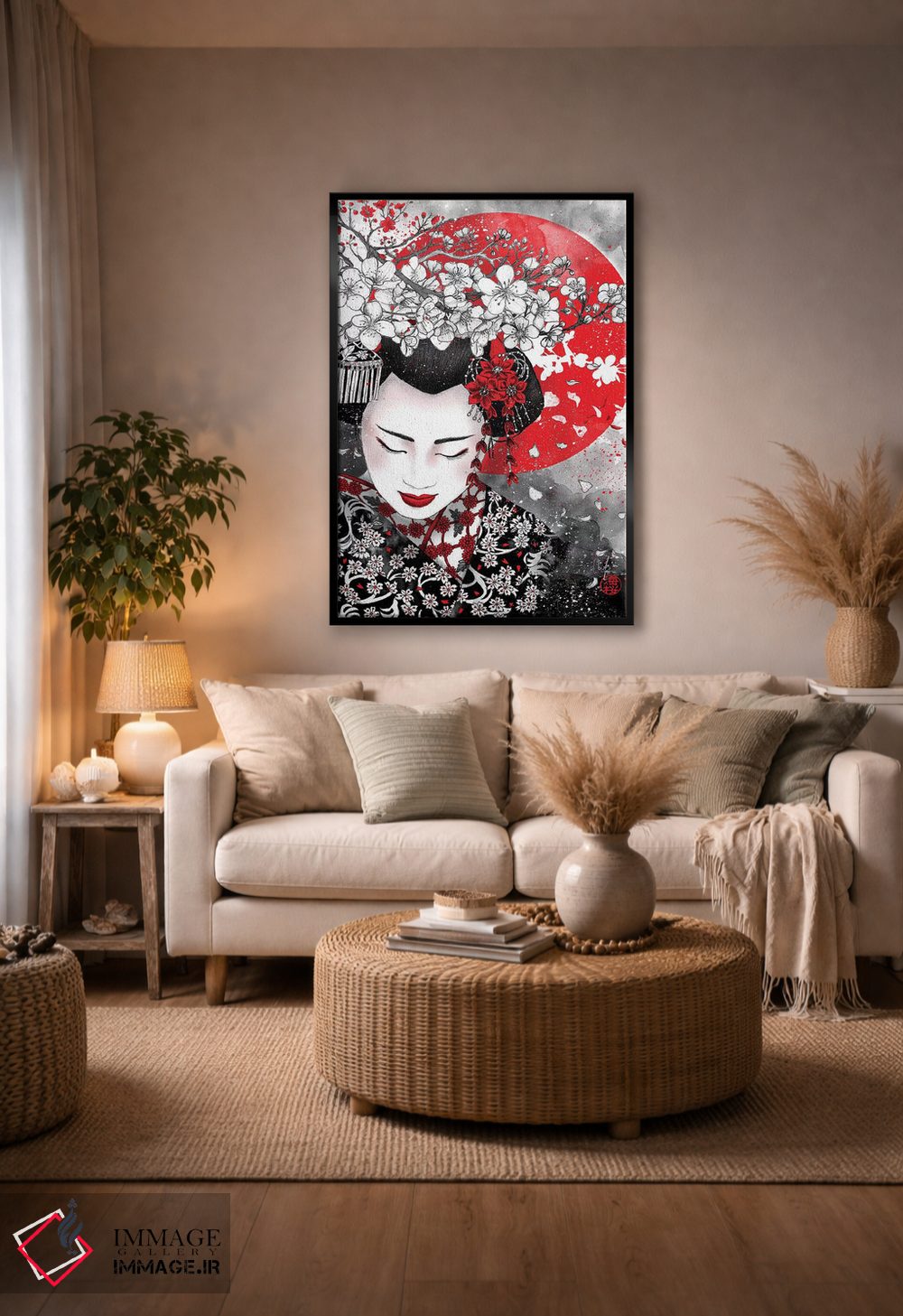 تابلو دکوراتیو سکوت طلاست اثر مارین لوپ - D4B