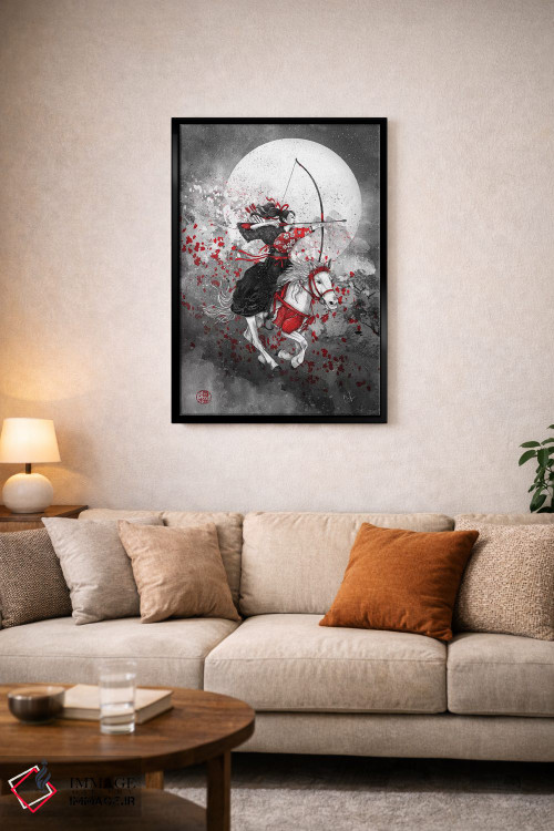 تابلو دکوراتیو یابوسامه اثر مارین لوپ - D4B