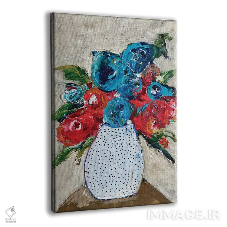 تابلو دکوراتیو شکوفه های ماه ژوئیه اثر ملانی سان شاین آندروود - نمای پرسپکتیو محصول