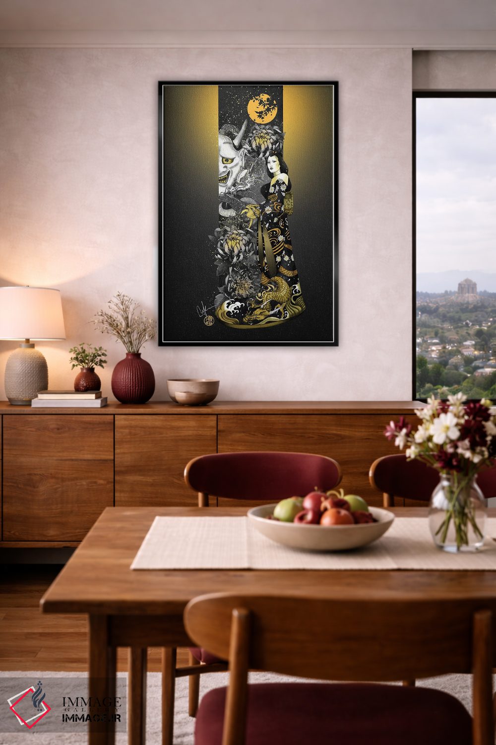 تابلو دکوراتیو مصمم و بی باک اثر مارین لوپ - D5B