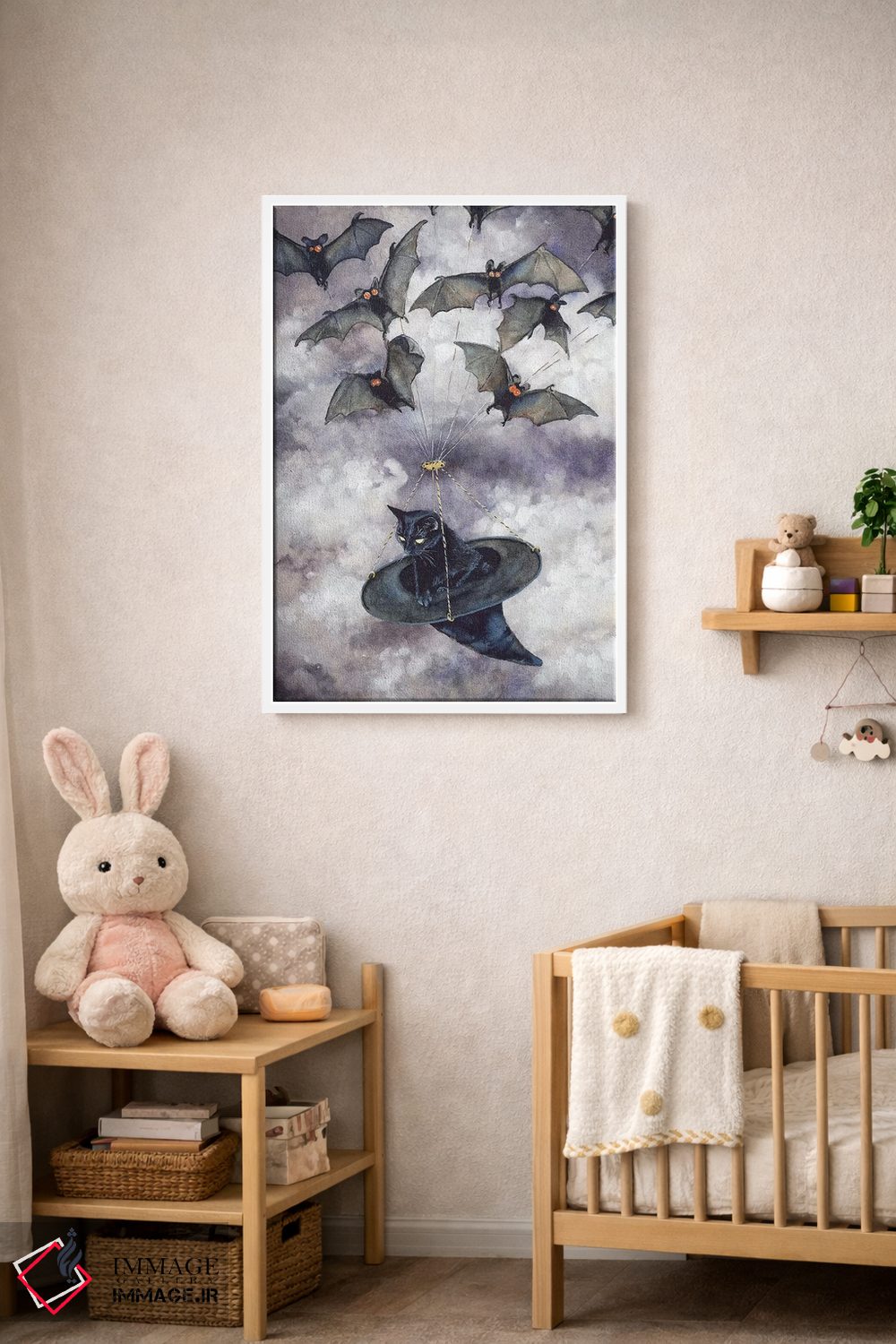 تابلو دکوراتیو بت موبیل اثر مگی واندواله - D2W