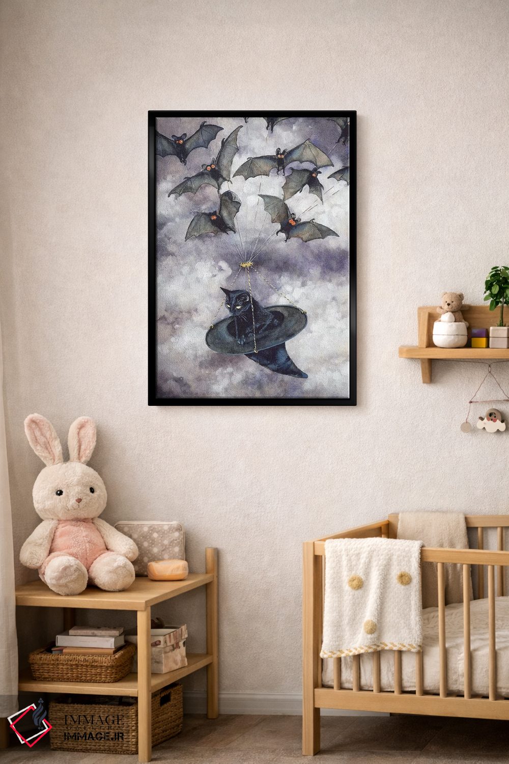 تابلو دکوراتیو بت موبیل اثر مگی واندواله - D4B