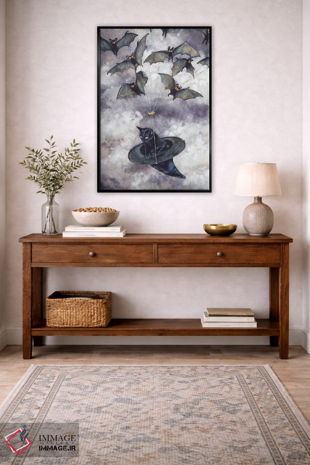 تابلو دکوراتیو بت موبیل اثر مگی واندواله - D5B