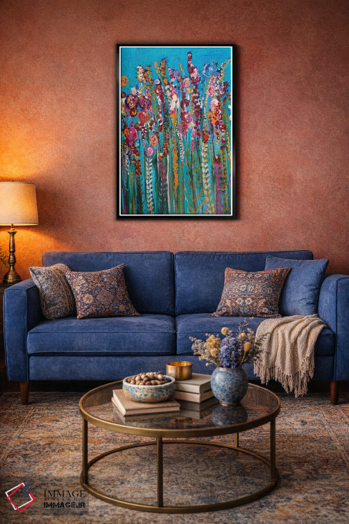 تابلو انتزاعی زیبایی در همه جا اثر ملانی سان شاین آندروود - D4B