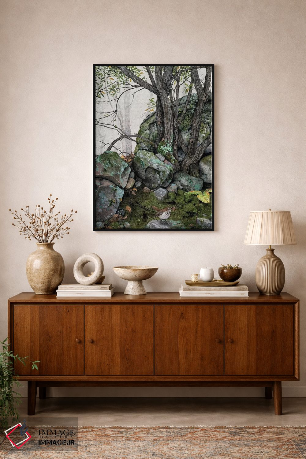 تابلو دکوراتیو شکاف ها اثر مگی واندواله - D1B