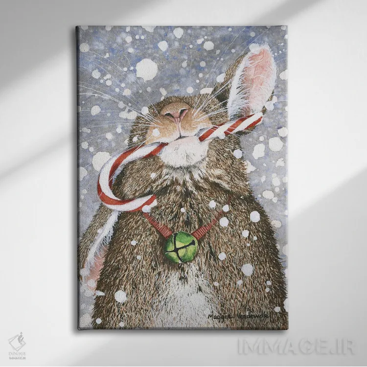 تابلو دکوراتیو شادی اثر مگی واندواله - نمای روبهرو روی دیوار