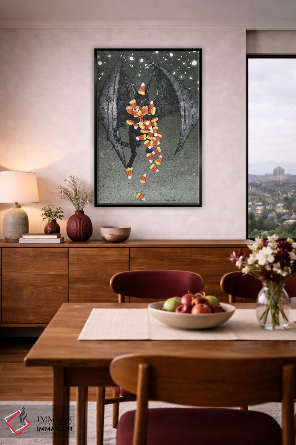 تابلو دکوراتیو شیرینی دوست اثر مگی واندواله - D6B