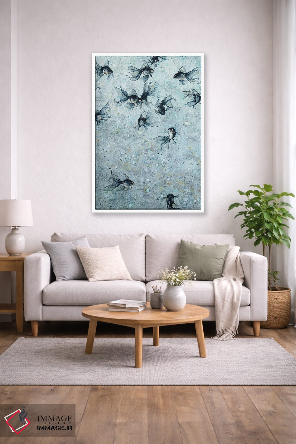 تابلو دکوراتیو سایه اثر مگی واندواله - D1W