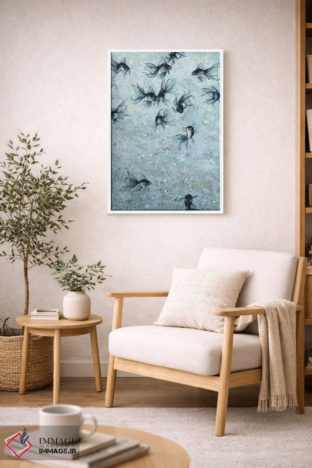 تابلو دکوراتیو سایه اثر مگی واندواله - D5W