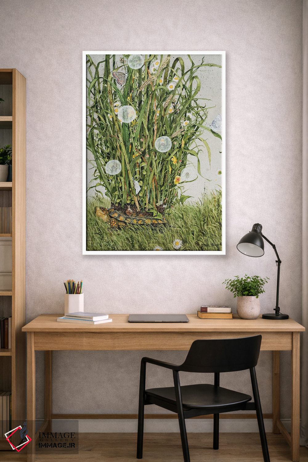 تابلو دکوراتیو چمن سرگردان اثر مگی واندواله - D1W