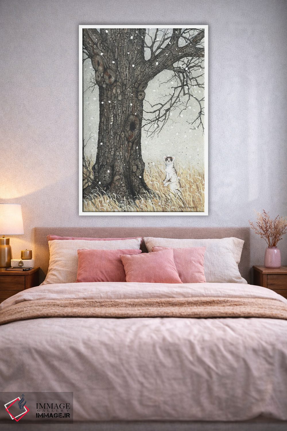 تابلو دکوراتیو تقریبا زمستان اثر مگی واندواله - D1W