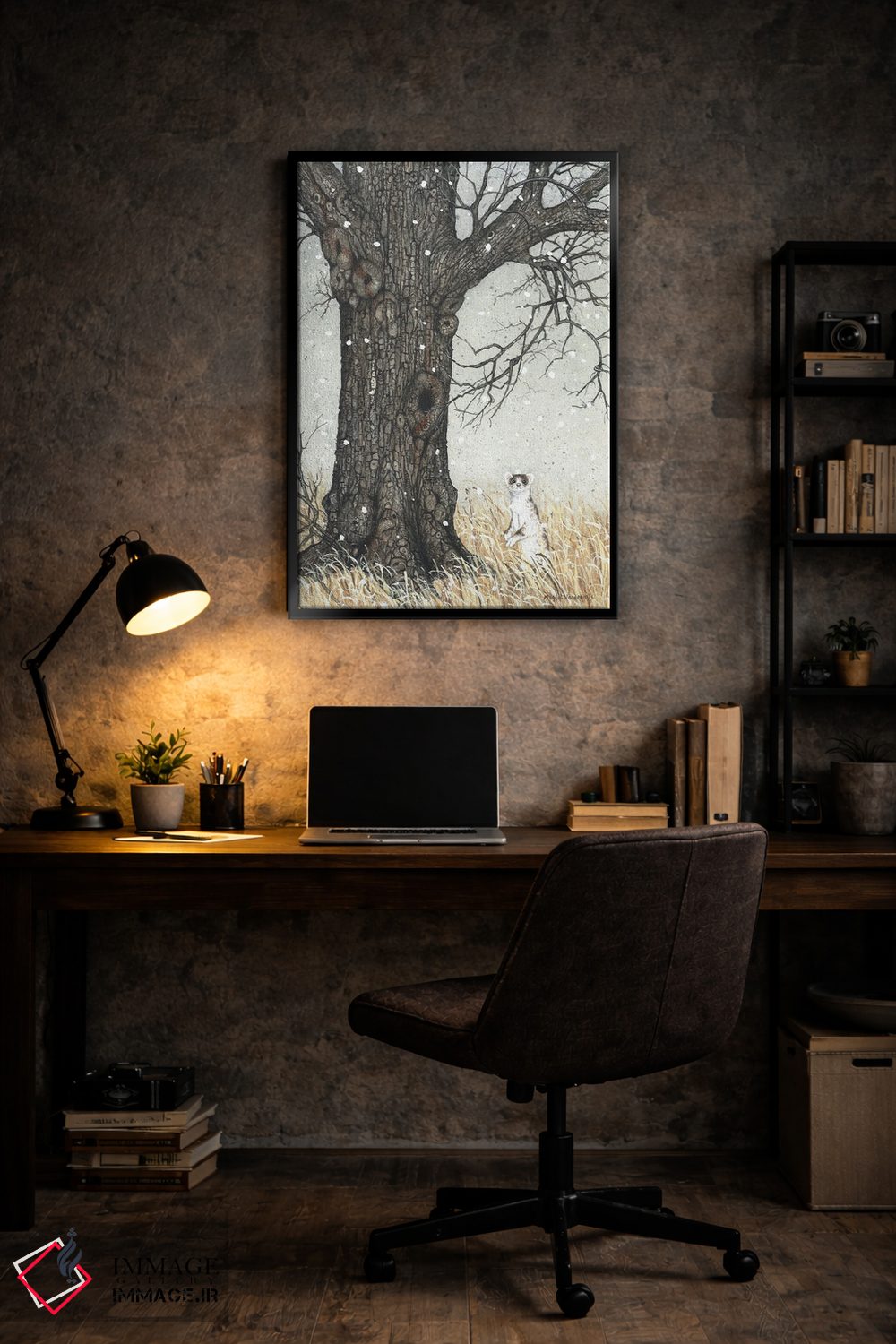 تابلو دکوراتیو تقریبا زمستان اثر مگی واندواله - D5B