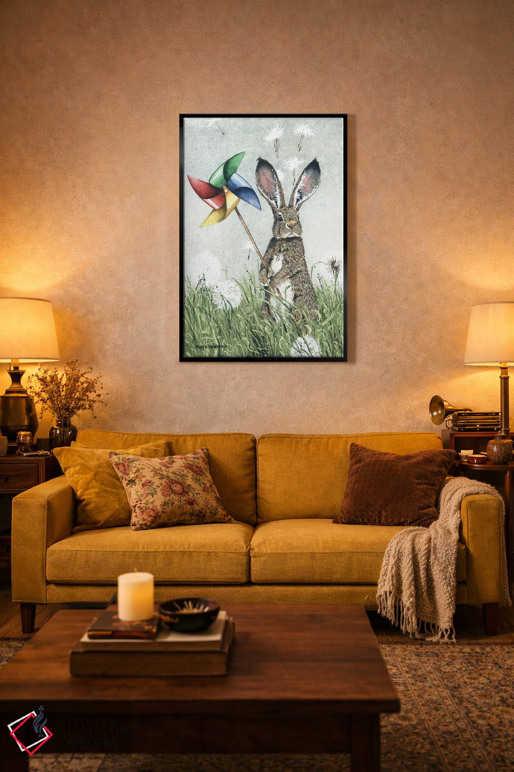 تابلو دکوراتیو مال من اثر مگی واندواله - D5B