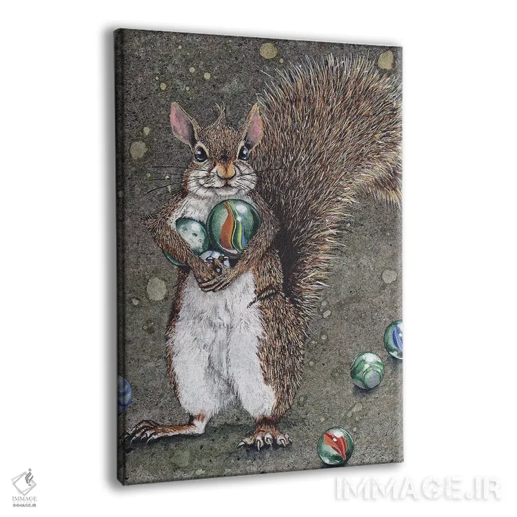 تابلو دکوراتیو کاملا دیوانه اثر مگی واندواله - نمای پرسپکتیو محصول