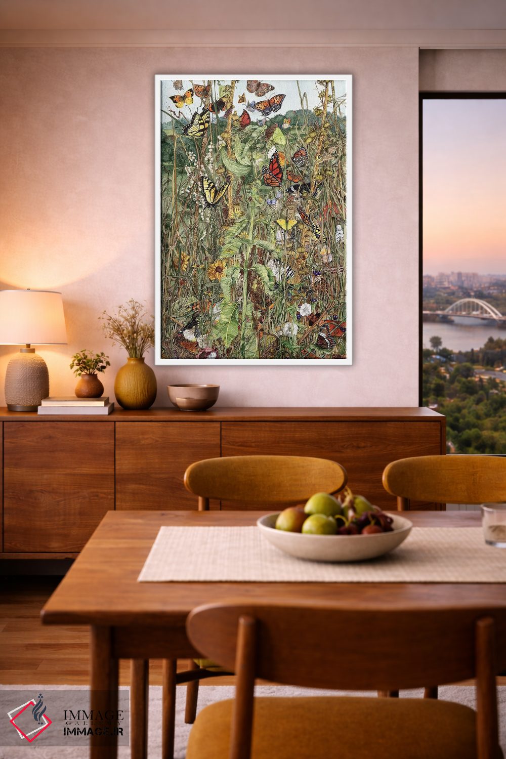 تابلو دکوراتیو اواخر تابستان اثر مگی واندواله - D6W