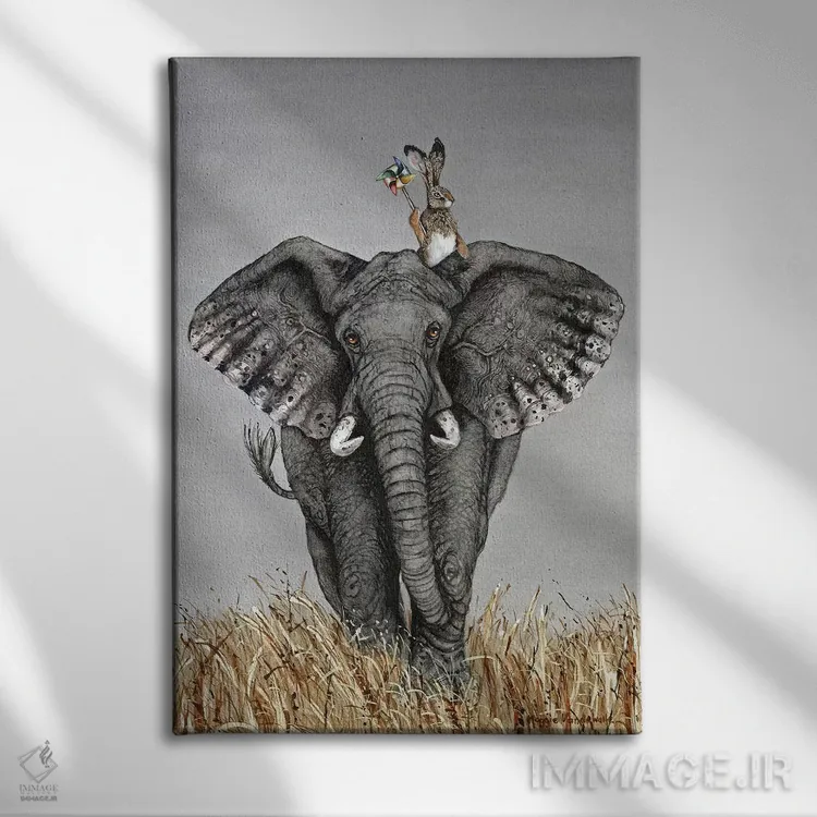 تابلو دکوراتیو پس از رژه اثر مگی واندواله - نمای روبهرو روی دیوار