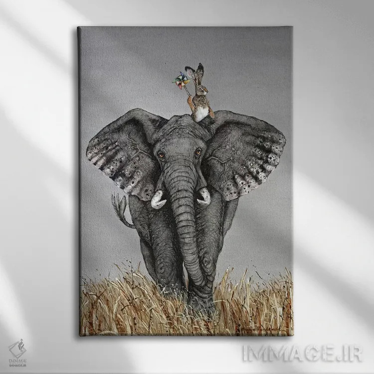 تابلو دکوراتیو پس از رژه اثر مگی واندواله - نمای روبهرو روی دیوار