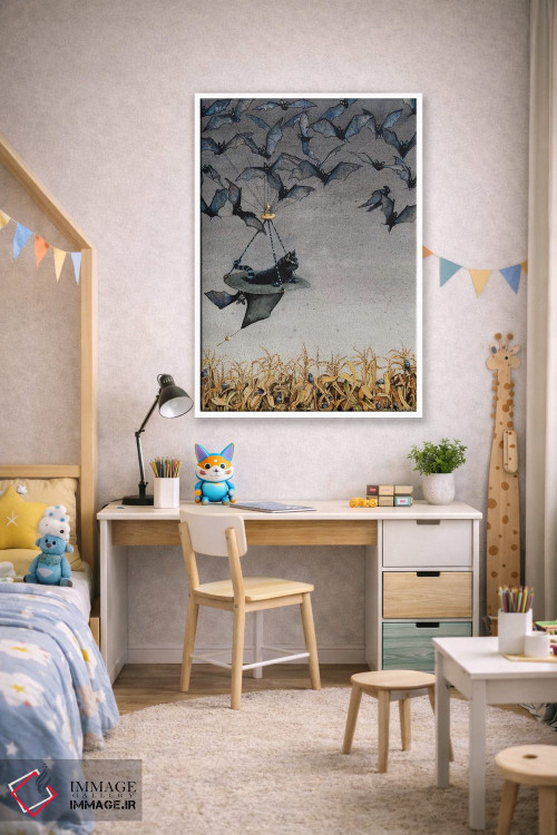 تابلو دکوراتیو تا صبح مستقیم برو اثر مگی واندواله - D1W