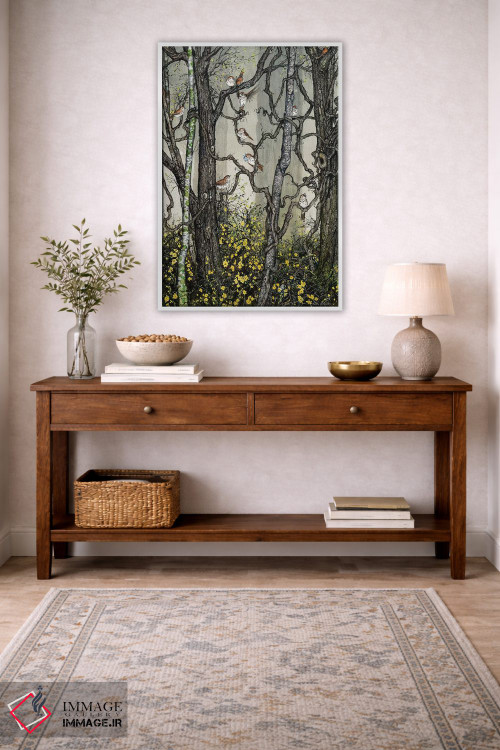 تابلو دکوراتیو یاس زمستانی اثر مگی واندواله - D2W