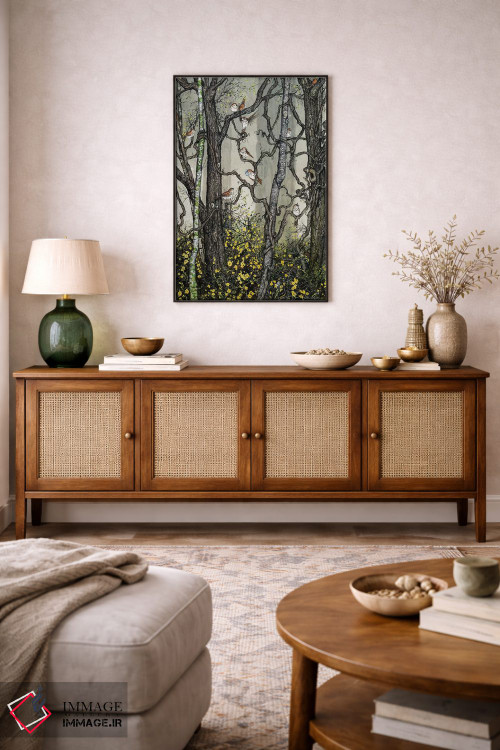 تابلو دکوراتیو یاس زمستانی اثر مگی واندواله - D4B