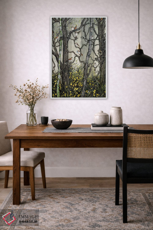 تابلو دکوراتیو یاس زمستانی اثر مگی واندواله - D3W