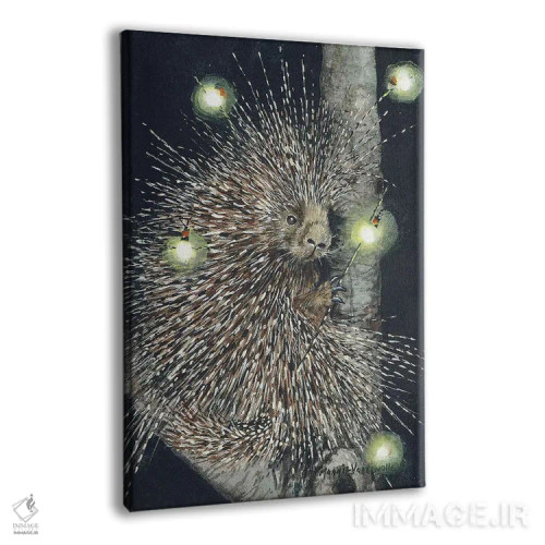 تابلو دکوراتیو چوب های شب تاب اثر مگی واندواله - نمای پرسپکتیو محصول