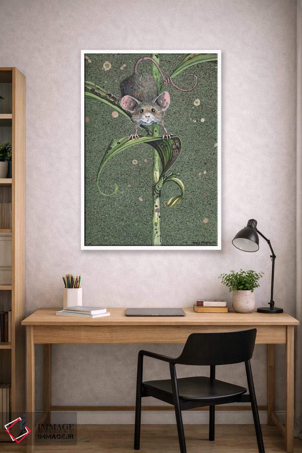 تابلو دکوراتیو عقب نشینی اثر مگی واندواله - D1W