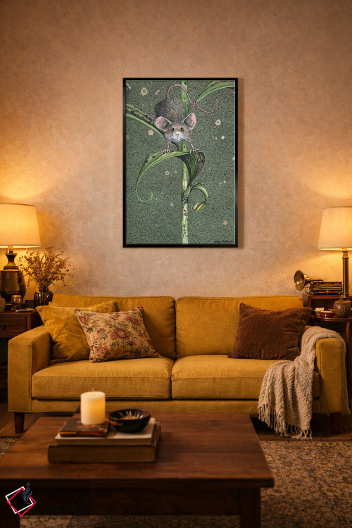 تابلو دکوراتیو عقب نشینی اثر مگی واندواله - D4B