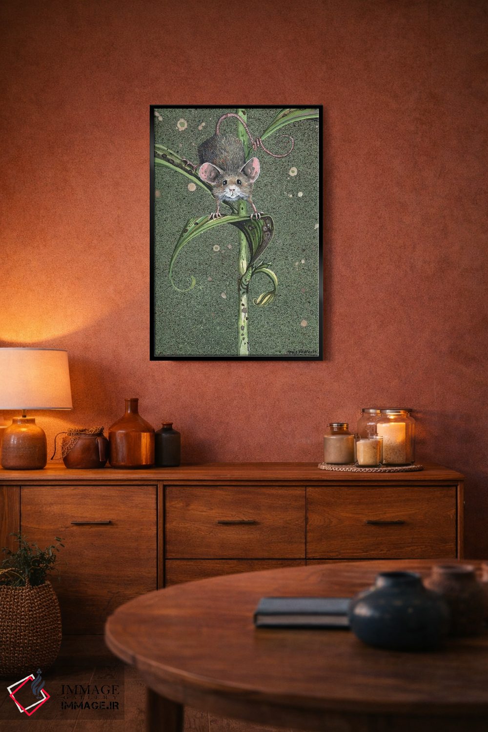 تابلو دکوراتیو عقب نشینی اثر مگی واندواله - D5B