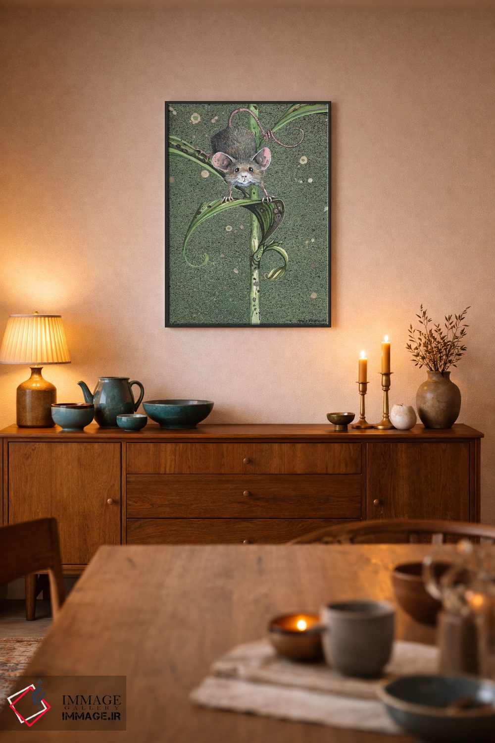 تابلو دکوراتیو عقب نشینی اثر مگی واندواله - D6B