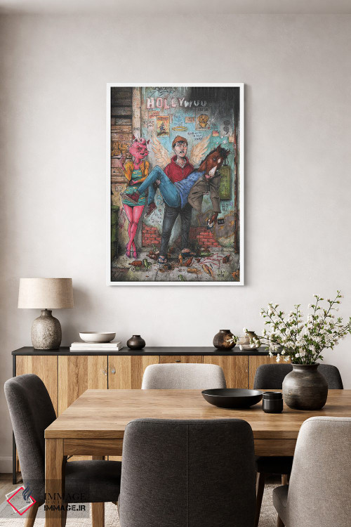 تابلو دکوراتیو بوجک هورسمن اثر مارسلو ونتورا - D2W