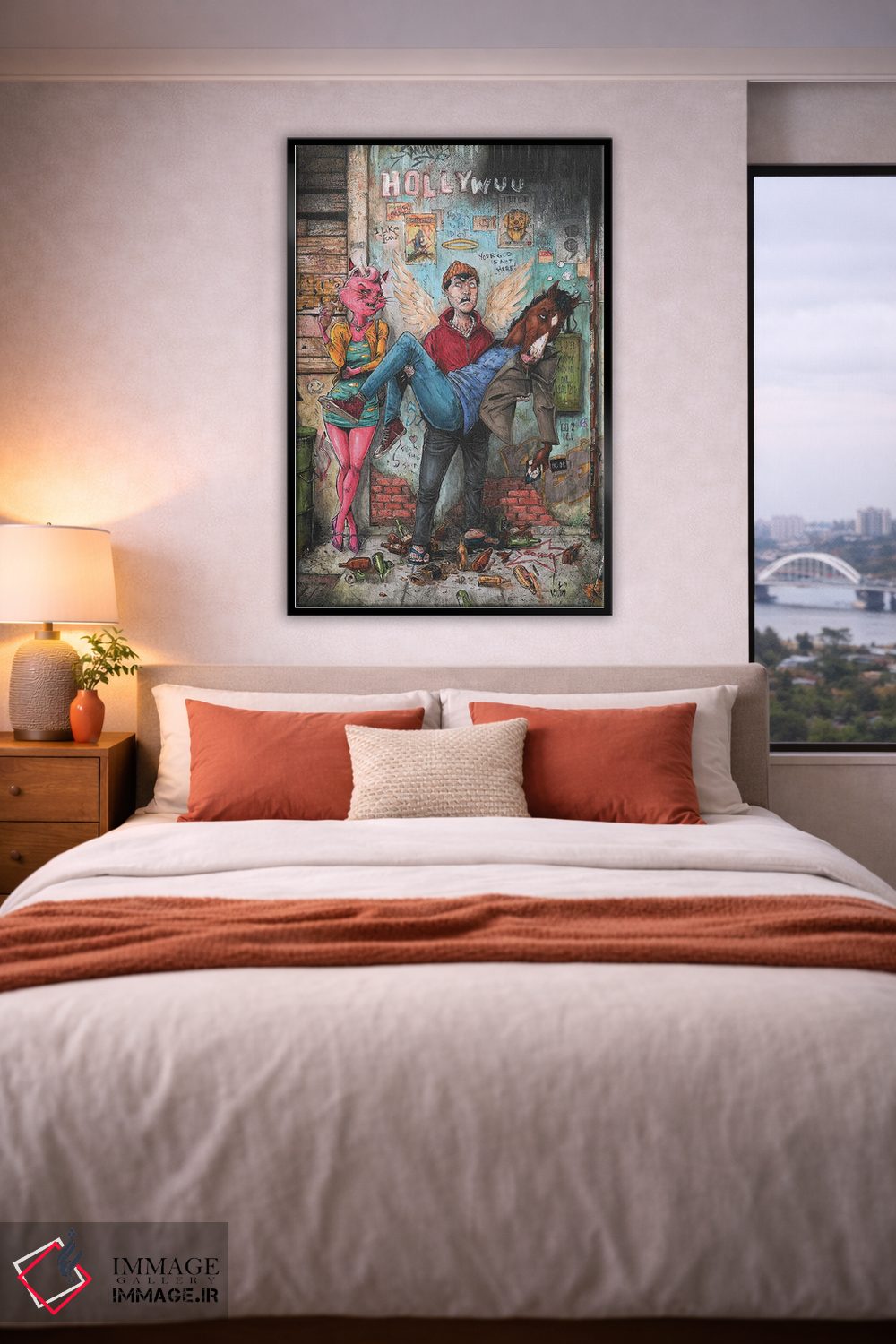 تابلو دکوراتیو بوجک هورسمن اثر مارسلو ونتورا - D3B