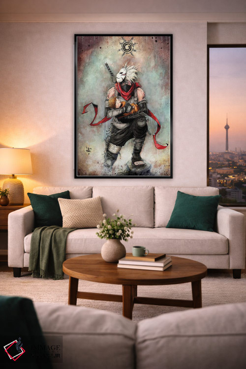 تابلو دکوراتیو کاکاشی از ناروتو اثر مارسلو ونتورا - D2B