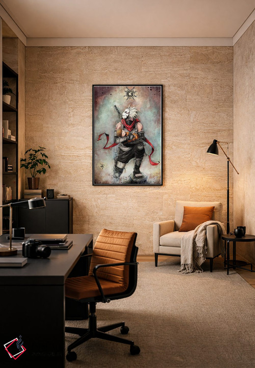 تابلو دکوراتیو کاکاشی از ناروتو اثر مارسلو ونتورا - D5B